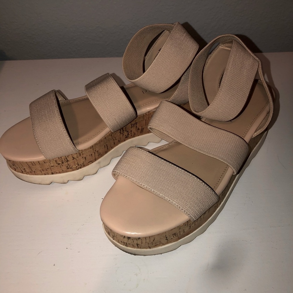 Platform Madden Girl Sandals - Worn Once